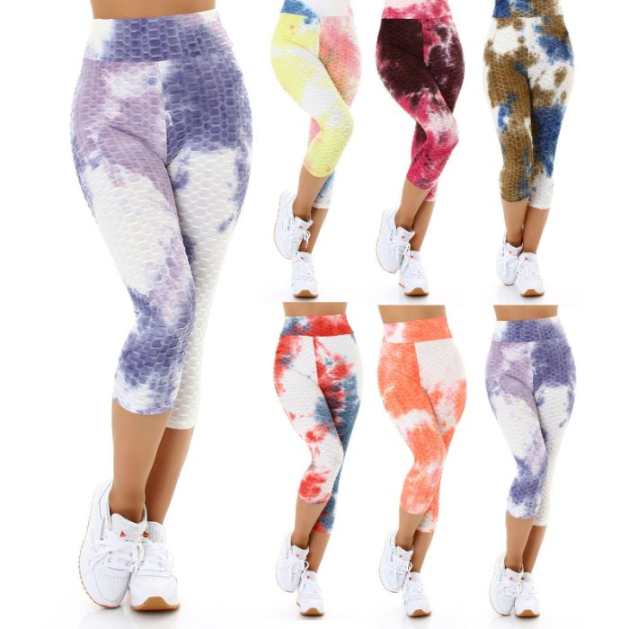 Women's Fitness Sport High Waist 3/4 Sports Leggings Push Up