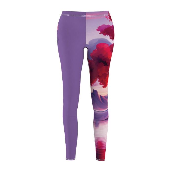 Believe in MIRACLES (Unicorn) Women's Sublimation (AOP) Casual Skinny Leggings
