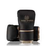 FLY BAG MITT GLOVES-DESERTO BLACK/GOLD COLOR