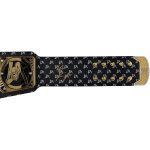 LA Knight WWE Autographed United States Signature Series Championship Replica Title Belt